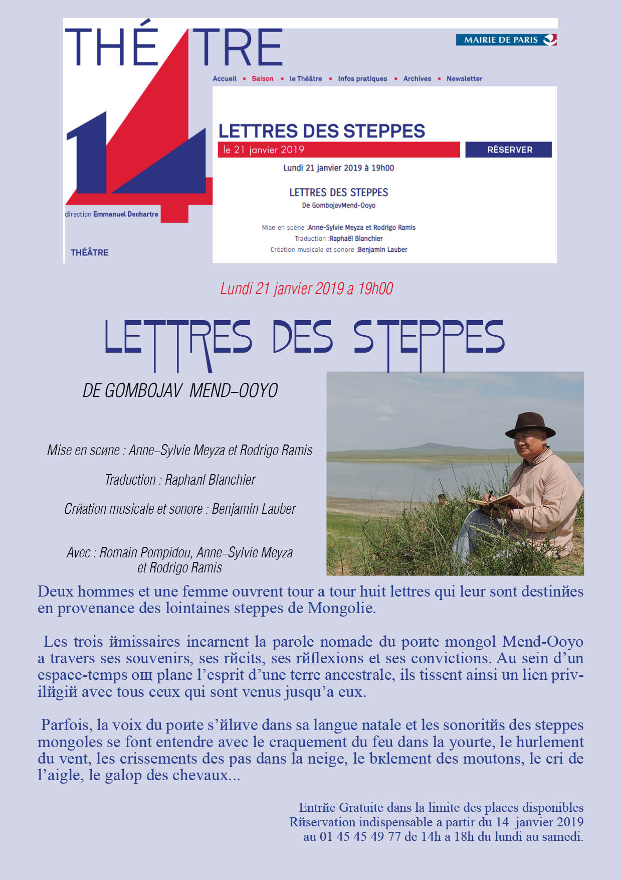 LETTRES DES STEPPES