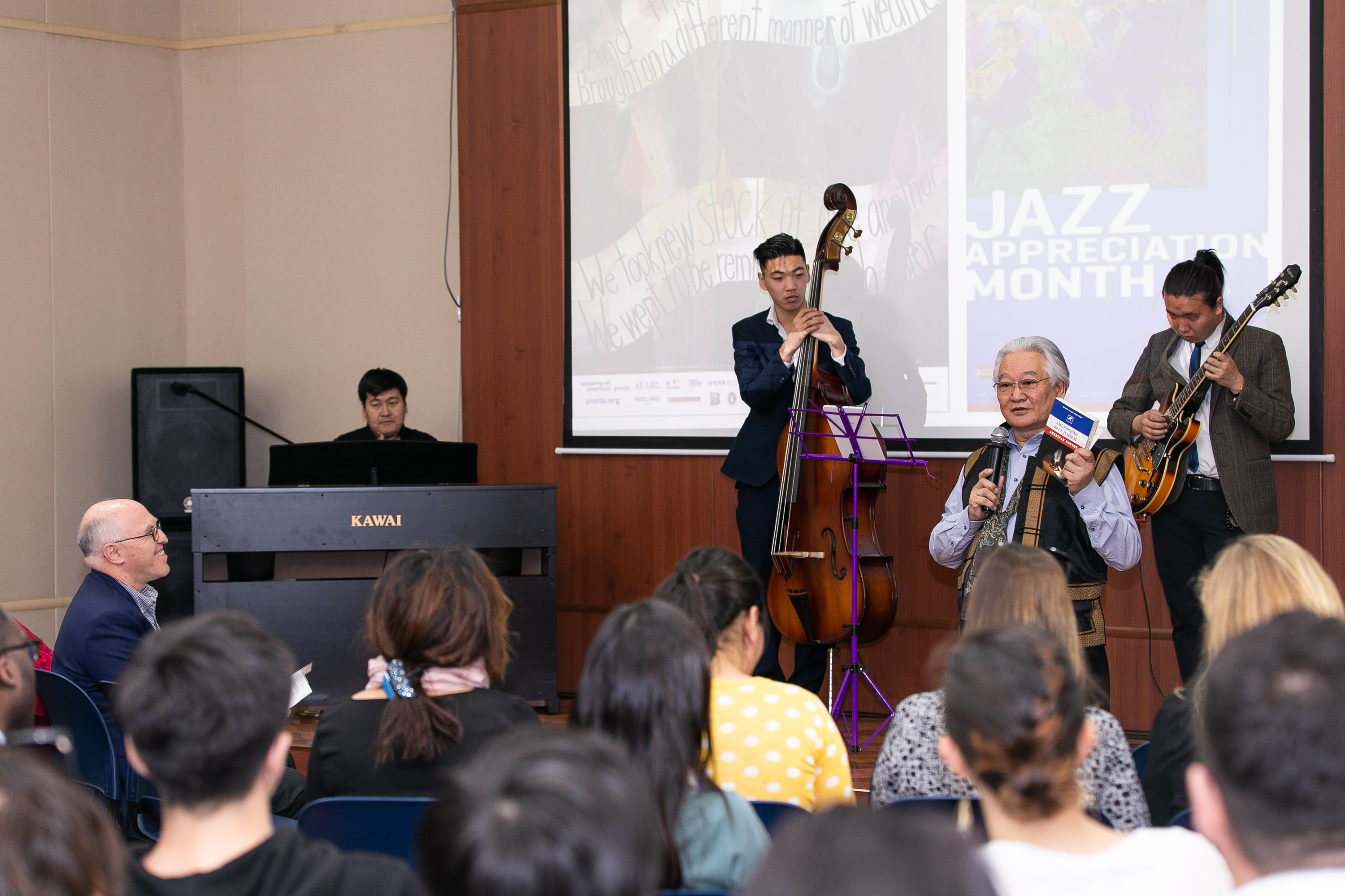 Celebrated American Poetry Month in Mongolia